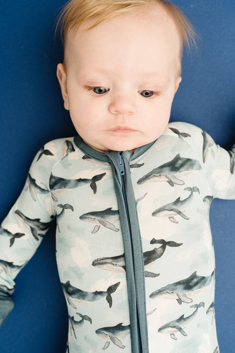 Whale Watch Bamboo Sleeper