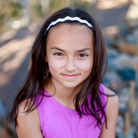 Adjustable No Slip Zig Zag Glitter Headbands