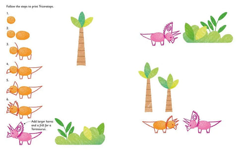 Fingerprint Activities - Dinosaurs