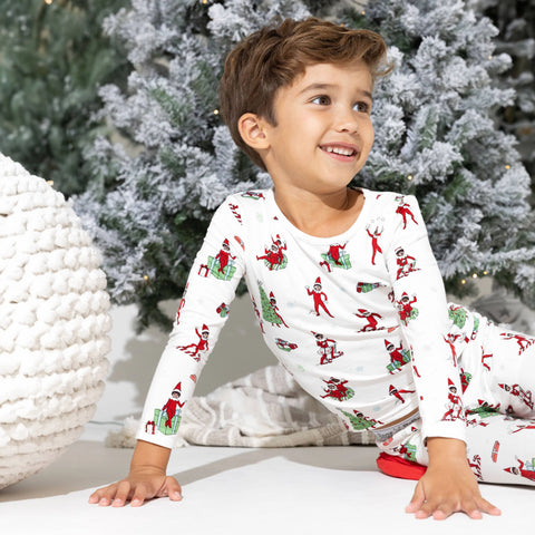 Kids Bamboo Pajama Set - The Elf on the Shelf