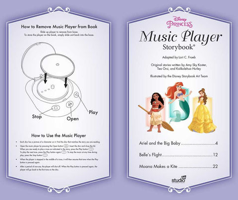 Disney Princess Music Player Storybook