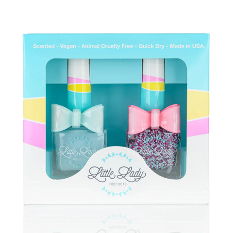 All-Natural Nail Polish Set - Tropical Tango & Bunny Hop