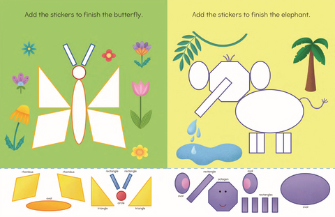 Motor Skills Book: Shapes