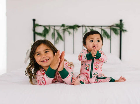 Zippy Bamboo Baby Pajama - Reindeer