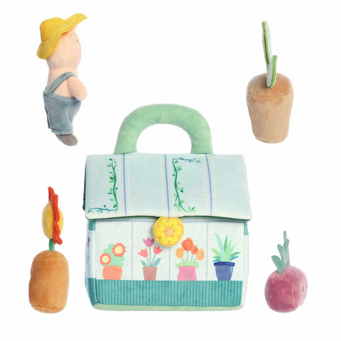 My First Greenhouse Plush Activity Set