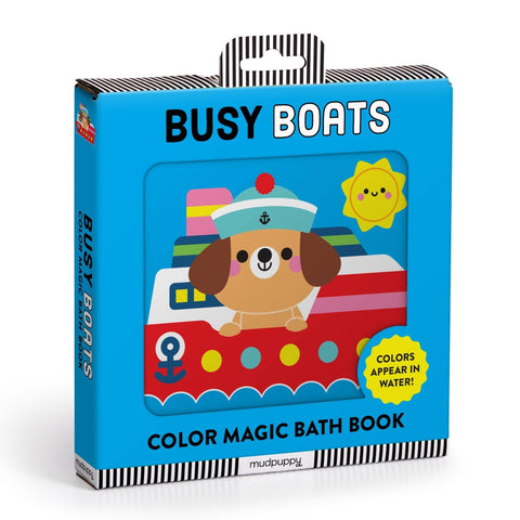 Color Magic Bath Book - Busy Boats