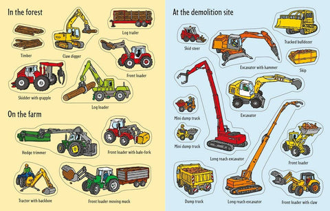 First Sticker Book: Diggers