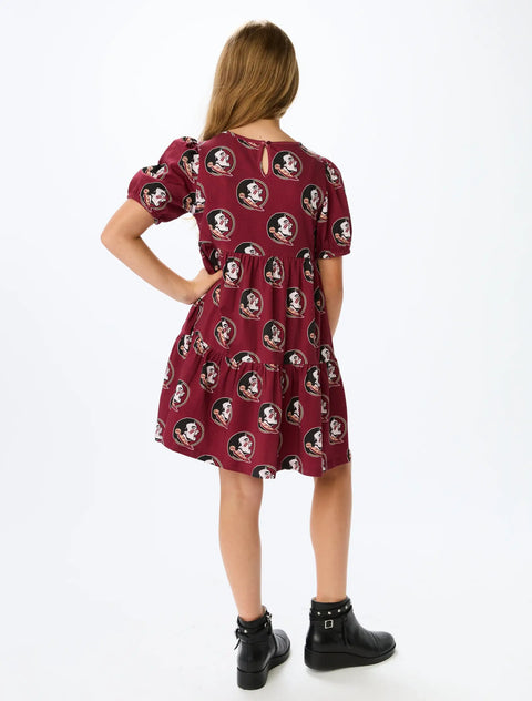 FSU Girls Tiered Dress