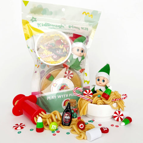 Elf Breakfast (Maple Syrup) Play Dough Kit - Earth Grown KidDoughs