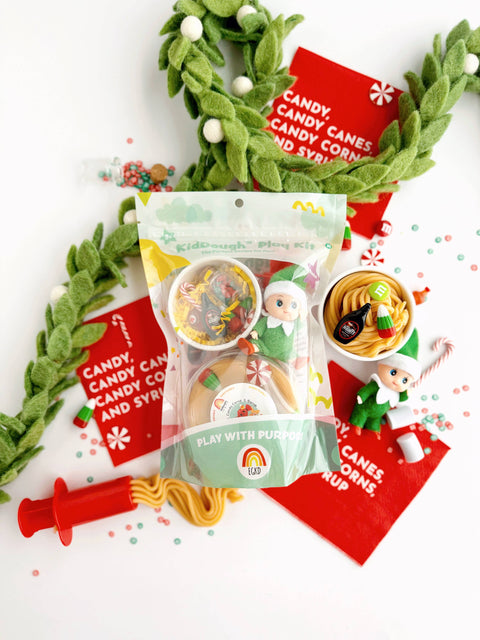 Elf Breakfast (Maple Syrup) Play Dough Kit - Earth Grown KidDoughs