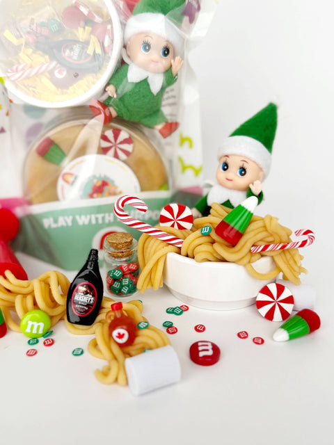 Elf Breakfast (Maple Syrup) Play Dough Kit - Earth Grown KidDoughs