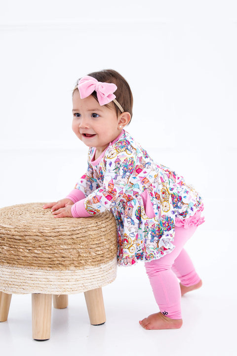 Ella Birdie Peplum Set - Birdie Bean