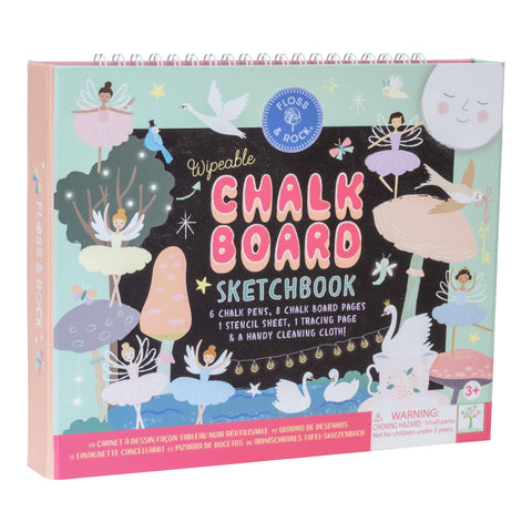 Enchanted Chalkboard Sketchbook - Floss and Rock