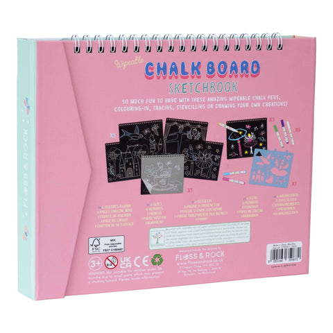 Enchanted Chalkboard Sketchbook - Floss and Rock