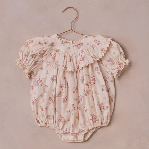 Eva Romper | Bow Ditsy - Noralee