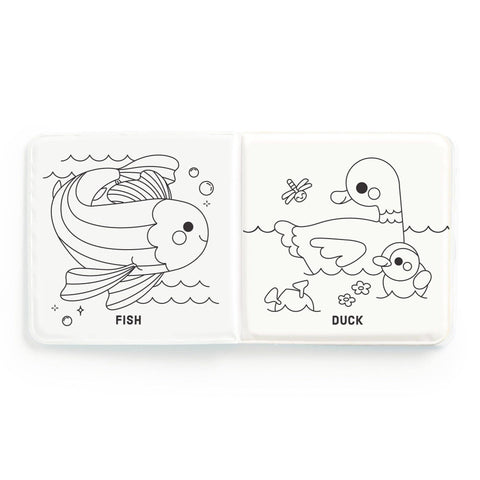 Color Magic Bath Book - Pond Friends