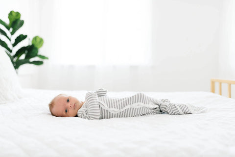 Newborn Knotted Gown - Everest