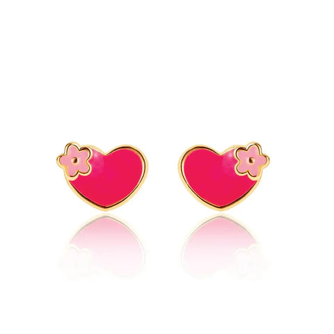 Cutie Stud Earrings | Hearts & Flowers