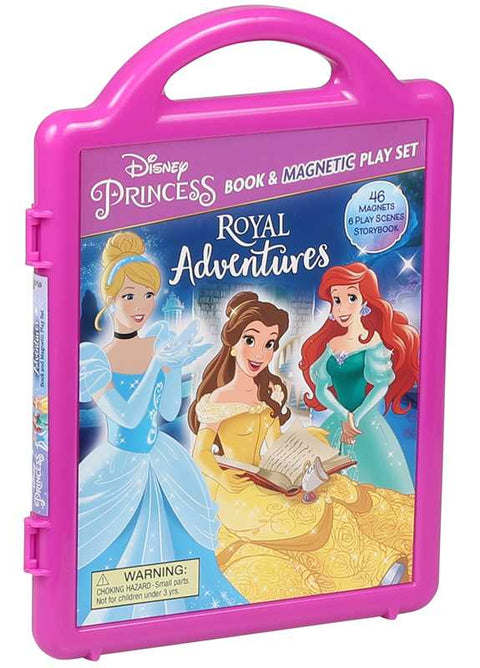 Disney Princess Book & Magnetic Playset