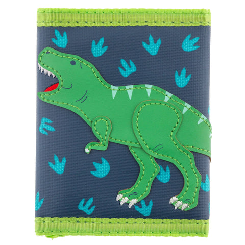 Kids Tri-Fold Wallet - Shark Blue