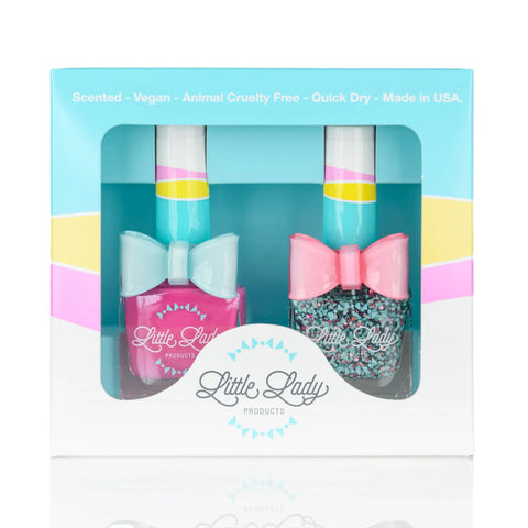 All-Natural Nail Polish Set - Oh Oh Flamingo & Dino S'mores