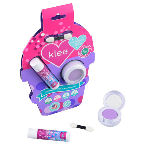 Eye Shadow & Lip Shimmer Makeup Set: Icing Sparkles