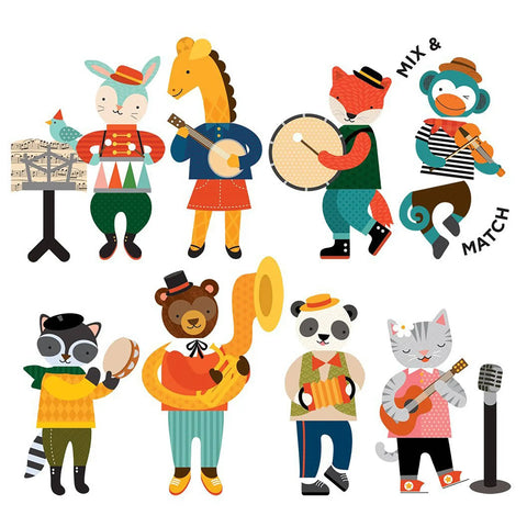 Magnetic Play Set - Animal Band On-The-Go