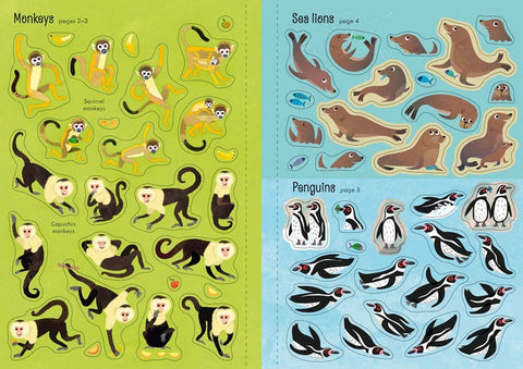 Little First Stickers - Zoo