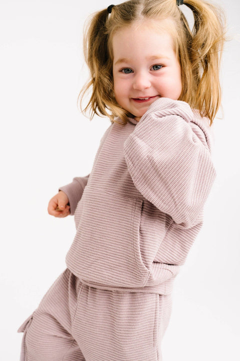 Lavender Fog Waffle Cargo Set