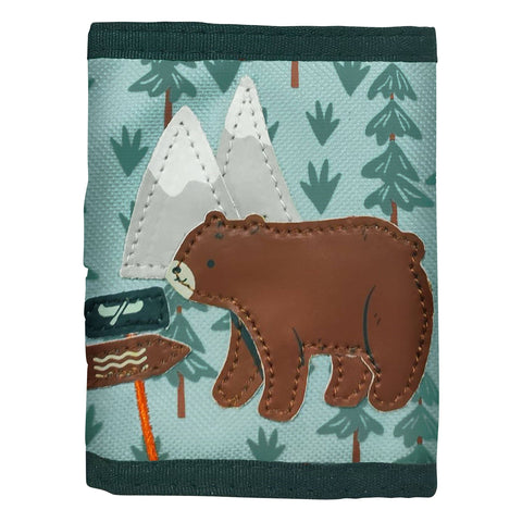 Kids Tri-Fold Wallet -  Camo