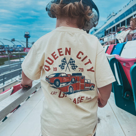 The Queen City Garage Boys Graphic Tee