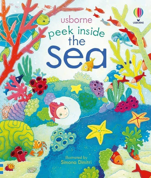 Peek Inside the Sea Board Book