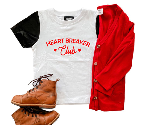 Heart Breaker Club Boy's Tee Shirt