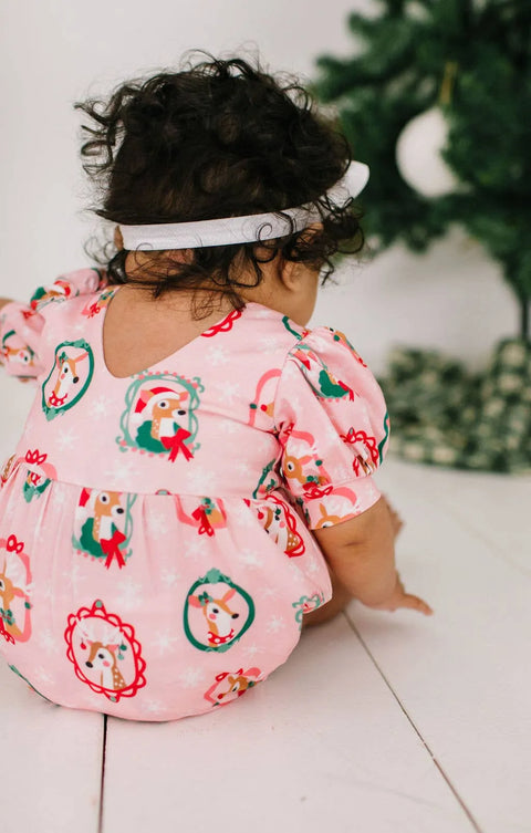 Puff Baby Romper - Reindeer