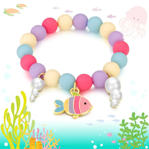 Charming Whimsy Bracelet | Rainbow Fish