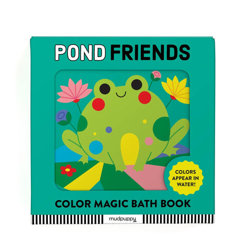 Color Magic Bath Book - Pond Friends