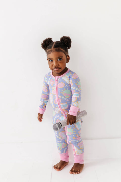 Lavender Haze Convertible Bamboo Pajama