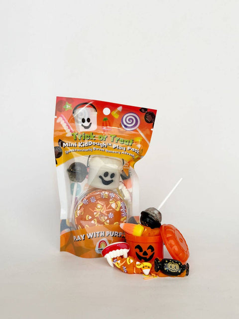 Trick or Treat Mini KidDough Play Pack | Candy Corn Scented