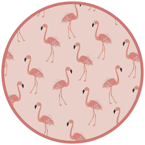 Fancy Flamingo Bamboo Bodysuit Twirl Dress - Emerson and Friends