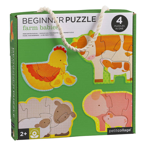 Farm Babies Beginner Puzzle - Petit Collage