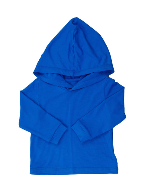 Sonic Blue Sun Protective Hooded Shirt