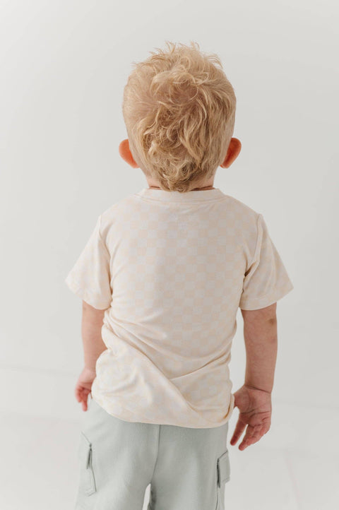 Boy's Short Sleeve Tee in Parasaurolophus