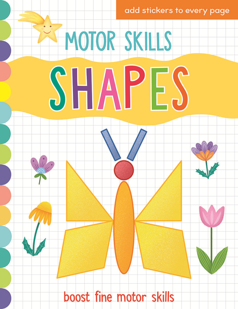 Motor Skills Book: Shapes