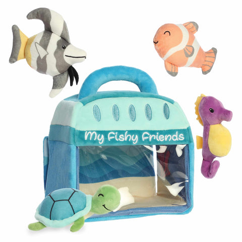 My Fishy Friends Plush Activity Set