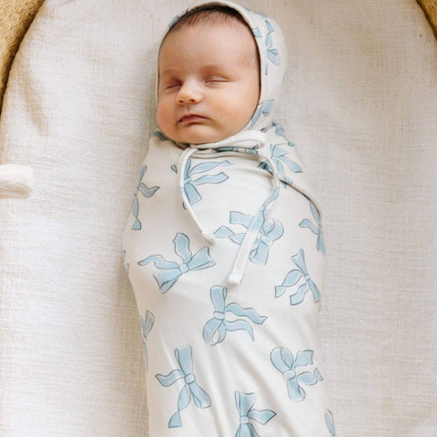Knit Swaddle Blanket - Daphne
