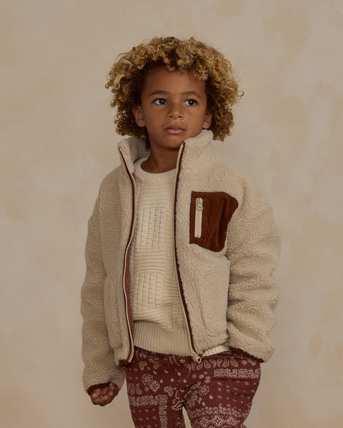 Felix Jacket | Stone - Rylee + Cru