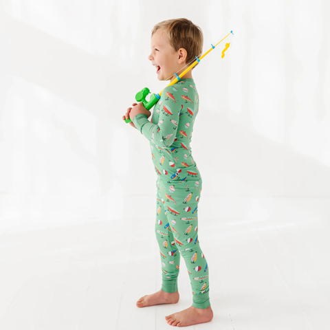 The Reel Deal Kids Bamboo Pajama Set