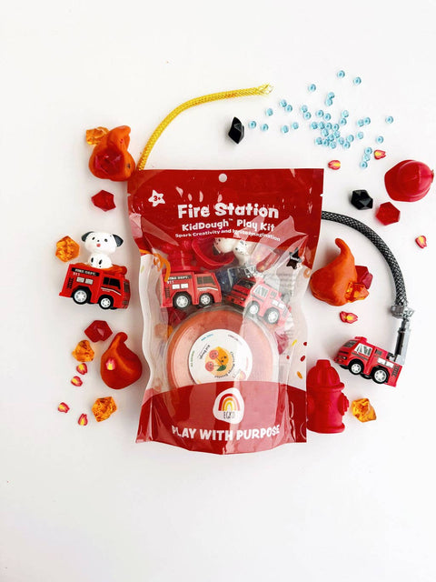 Fire Station (Cherry Mango) Play Dough Kit