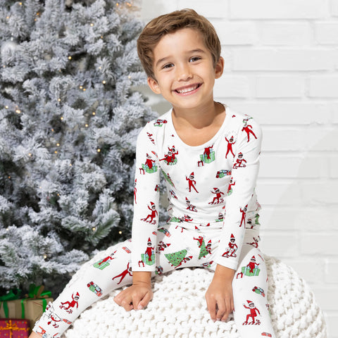 Kids Bamboo Pajama Set - The Elf on the Shelf