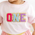 First Birthday Patch Kids Shirt - Sweet Wink